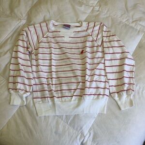 Red and White Striped Shirt